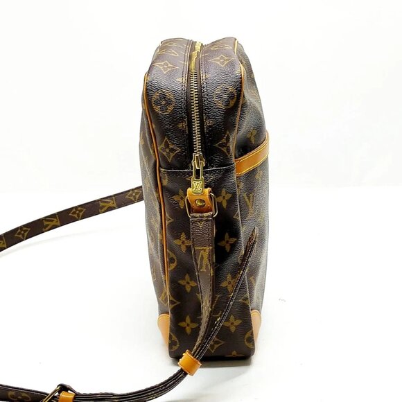 Louis Vuitton LV Shoulder Bag M45264 DanubeMM Brown Monogram 390-053125 - Picture 4 of 13